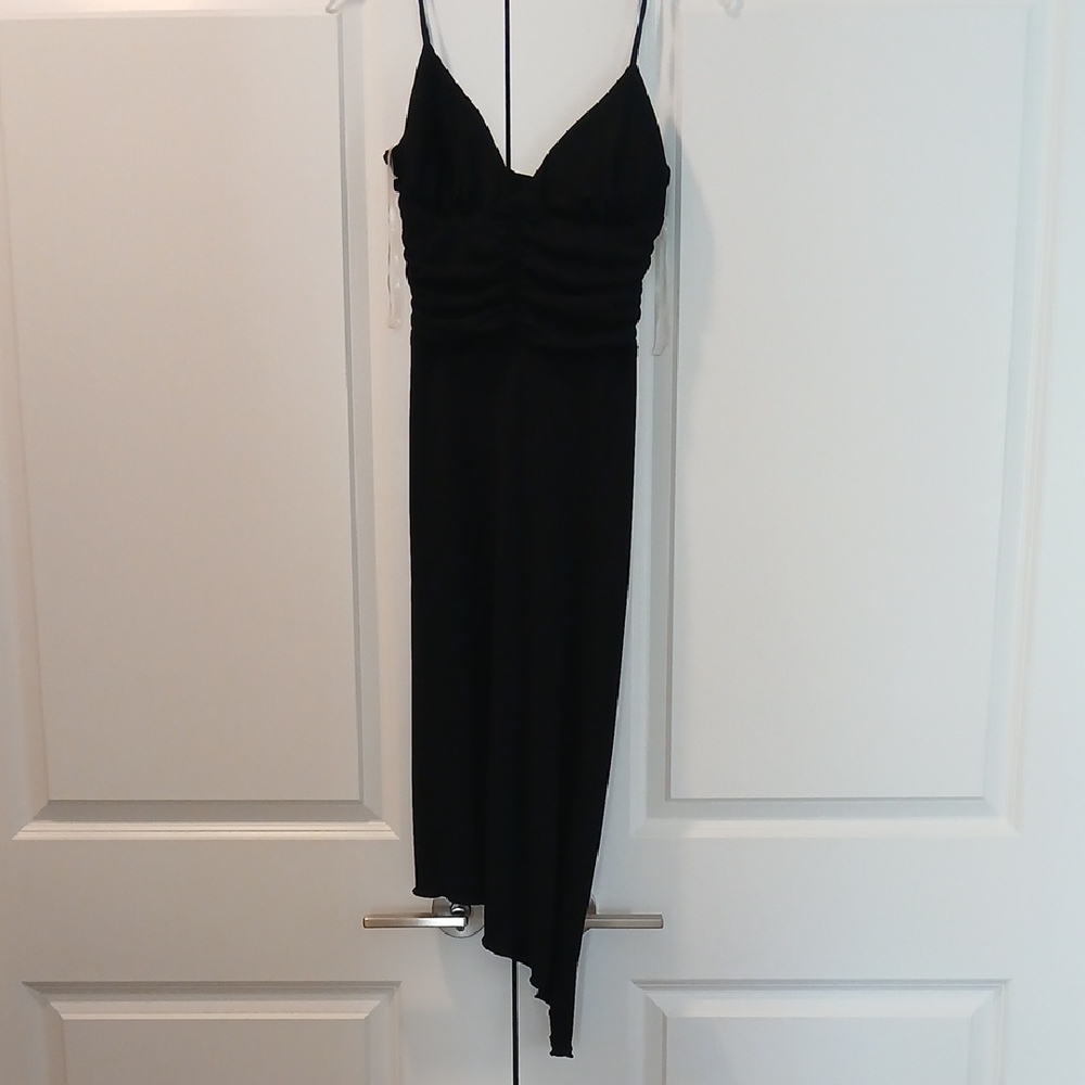 Rampage Black Asymmetrical Dress